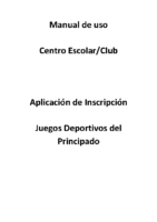 Instrucciones Inscripciones on-line Juegos Deportivos del Principado