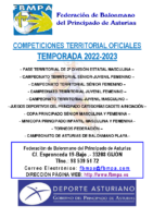 Resultados y Clasificaciones Todas las Competiciones Territoriales 2022-2023