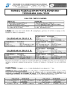 TORNEO FEDERACION INFANTIL FEM 24-25