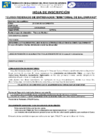 INSCRIPCION CURSO ENTRENADOR TERRITORIAL