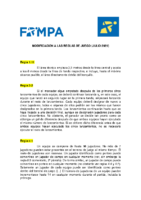 Modificación Reglas 2025