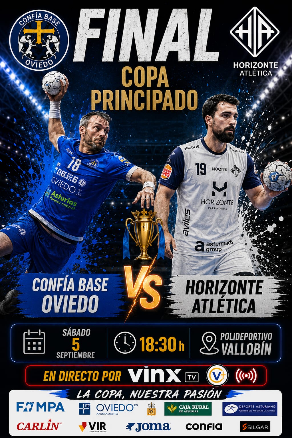 Cartel anunciador del torneo.