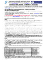 NORMATIVA ARBITROS HABILITADOS 26-27