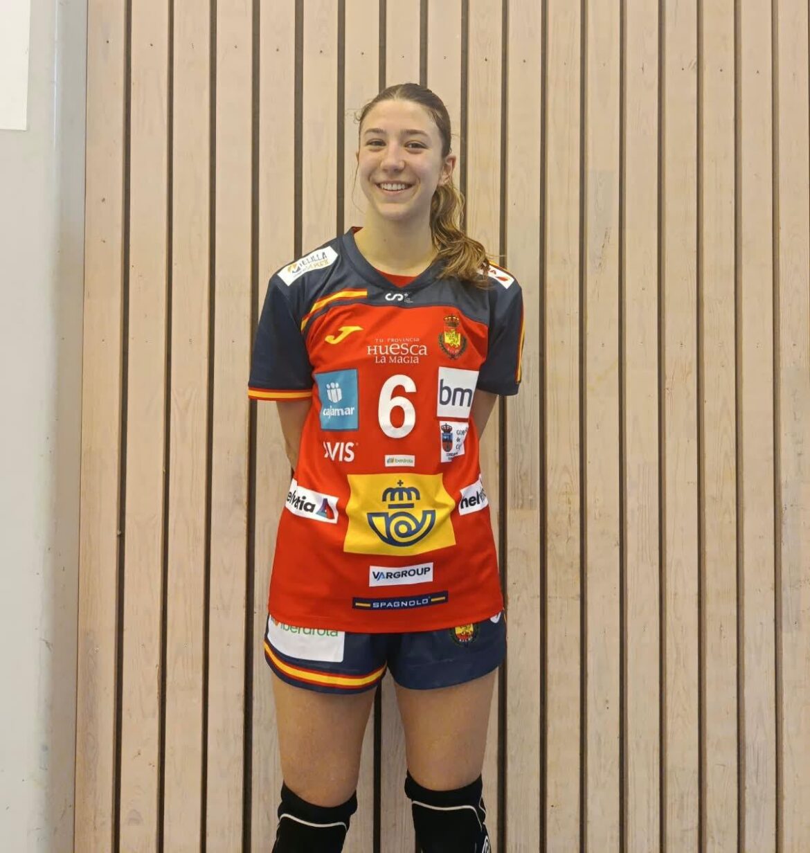 Claudia, en Noruega durante el torneo